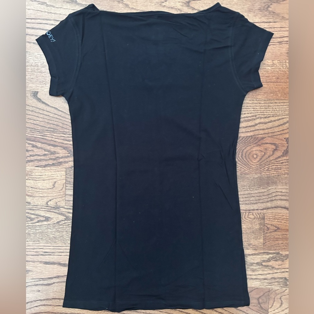 Ay Güey! Beautiful Vibrant Colors Frida Kahlo Short Sleeve Black T-Shirt - Picture 10 of 13